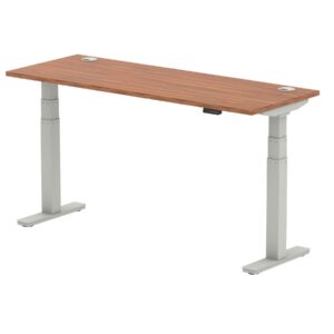 Breeze Height Adjustable Slimline Desk With Cable Ports - Image 50