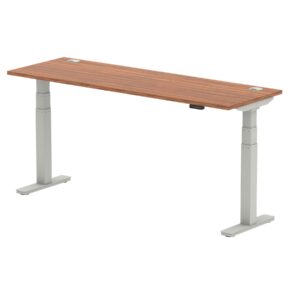Breeze Height Adjustable Slimline Desk With Cable Ports - Image 68