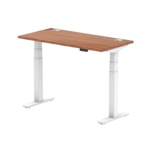 Breeze Height Adjustable Slimline Desk With Cable Ports - Image 15