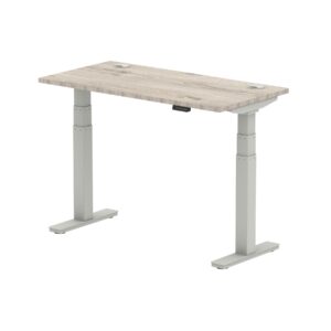 Breeze Height Adjustable Slimline Desk With Cable Ports - Image 5