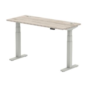 Breeze Height Adjustable Slimline Desk With Cable Ports - Image 23