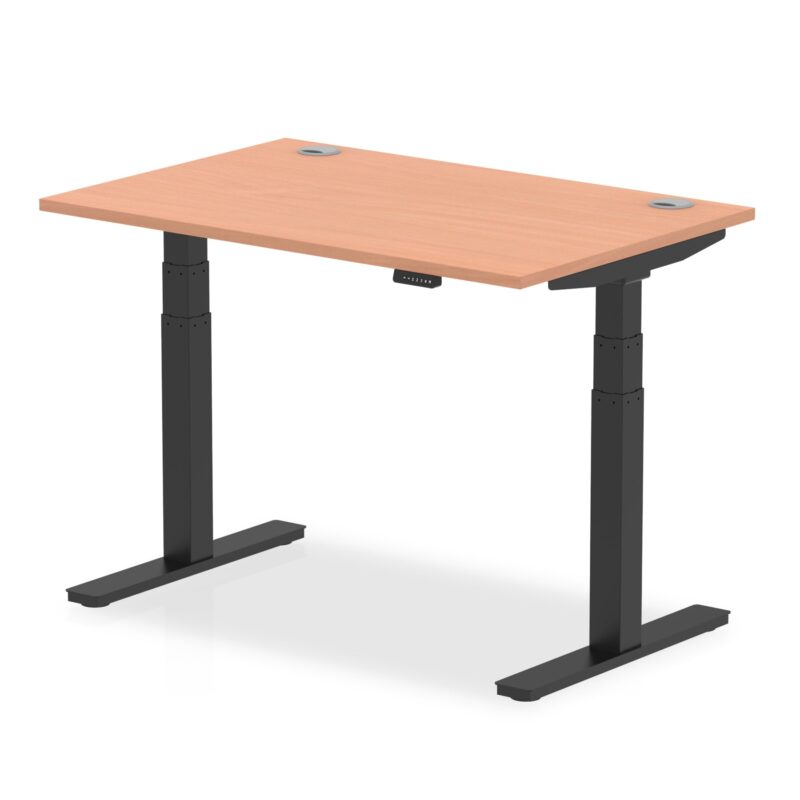 OE - Breeze Height Adjustable Desk With Cable Ports