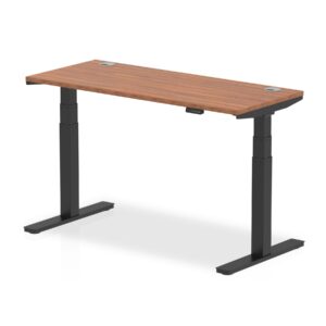 Breeze Height Adjustable Slimline Desk With Cable Ports - Image 31
