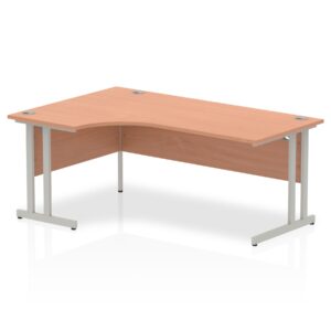 OE - Surge 1800mm Left Crescent Desk Cantilever Leg
