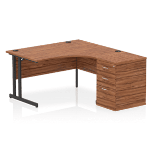 OE - Surge 1400mm Cantilever Right Crescent Desk Workstation - Image 18