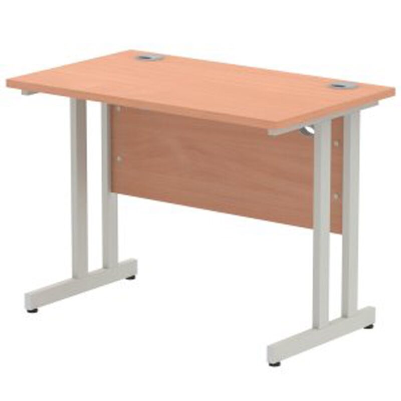 OE - Surge 1000mm Straight Desk Cantilever Leg
