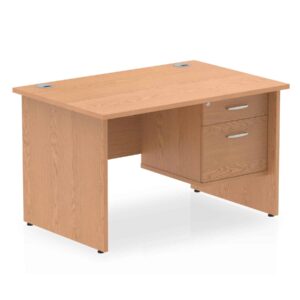 OE - Surge 1200mm Panel End Straight Desk With Single Fixed Pedestal - Image 11