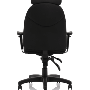 RapidX High Back Black Fabric Task Operator Office Chair - Image 6