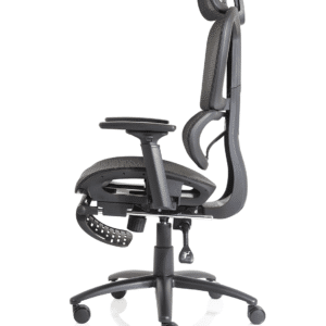 Vista Executive Mesh Chair With Height Adjustable Arms and Footrest - Image 5