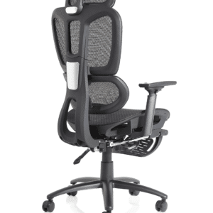 Vista Executive Mesh Chair With Height Adjustable Arms and Footrest - Image 8