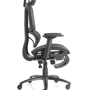 Vista Executive Mesh Chair With Height Adjustable Arms and Footrest - Image 9