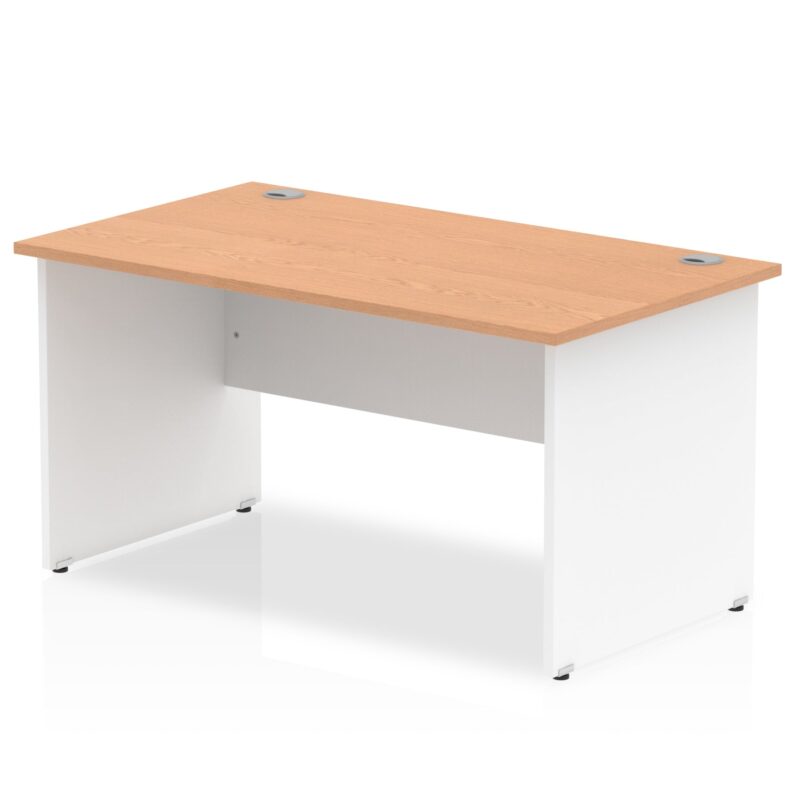 OE - Surge 1400mm Straight Desk Panel End Leg Two Tone - Image 3