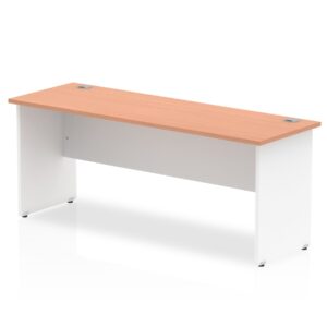 OE - Surge 1800mm Slimline Desk Panel End Leg Two Tone - Image 2