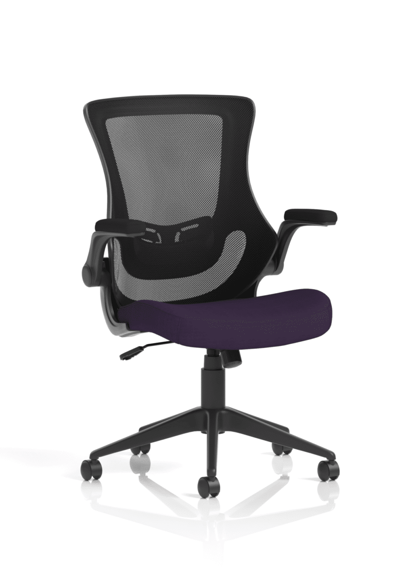 GalaxyX Black Mesh Back Chair - Image 16
