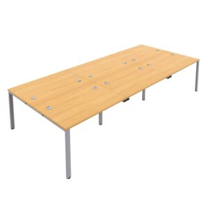 CB Bench with Cable Ports: 6 Person