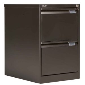 Bisley 2 Drawer Classic Steel Filing Cabinet