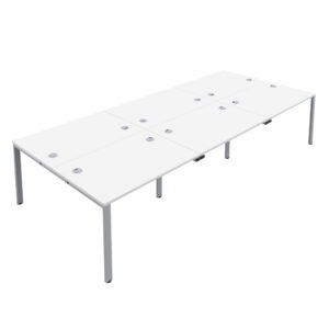 CB Bench with Cable Ports: 6 Person