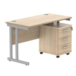 Canadian Oak/Silver