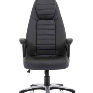 Cityscape High Back Black Leather Executive Office Chair - Image 2