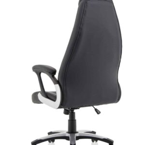 Cityscape High Back Black Leather Executive Office Chair - Image 5