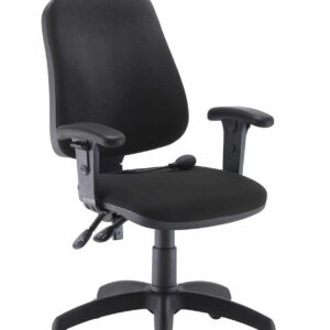 Calypso Ergo 2 Lever Office Chair With Lumbar Pump and Adjustable Arms