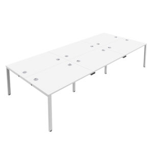 CB Bench with Cable Ports: 6 Person