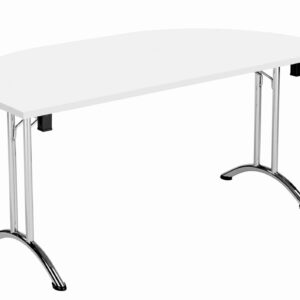 One Union D-End Folding Table