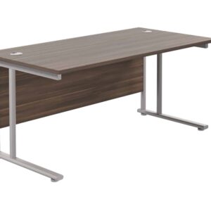 Twin Upright Rectangular Desk: 800mm Deep