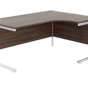 Twin Upright Right Hand Radial Desk