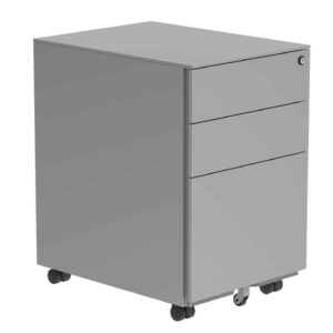 Steel Mobile Under Desk Office Storage Unit
