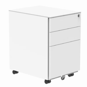 Steel Mobile Under Desk Office Storage Unit