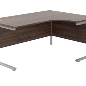 Twin Upright Right Hand Radial Desk