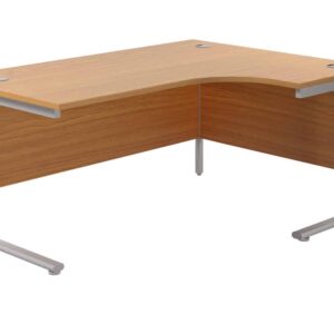 Twin Upright Right Hand Radial Desk