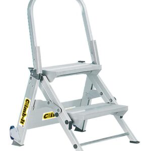 Easy Slope Aluminium Folding Leader Steps - Image 3