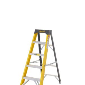 Climb It Glass Fibre Swingback Stepladders - Image 5