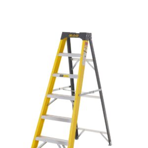 Climb It Glass Fibre Swingback Stepladders - Image 4