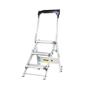 Easy Slope Aluminium Folding Leader Steps - Image 2