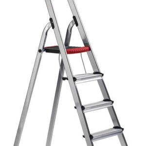 Double Decker Aluminium Stepladder With Tool Tray - Image 6
