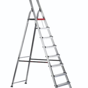Double Decker Aluminium Stepladder With Tool Tray - Image 5