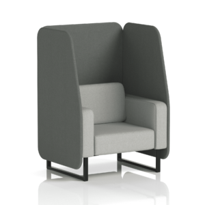 Brixworth Open Booth With Black Legs in Two Tone - Image 27