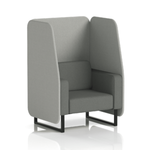 Brixworth Open Booth With Black Legs in Two Tone - Image 29