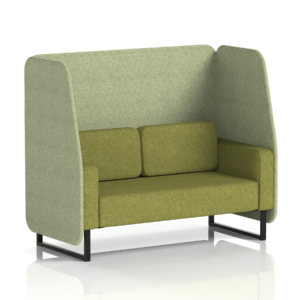 Brixworth Open Booth With Black Legs in Two Tone - Image 32
