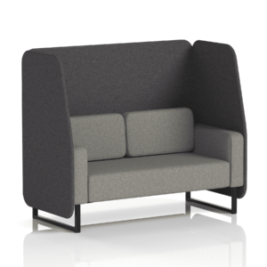 Brixworth Open Booth With Black Legs in Two Tone - Image 38