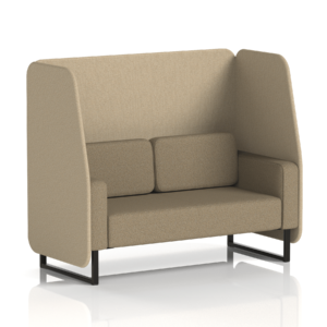 Brixworth Open Booth With Black Legs in Two Tone - Image 48