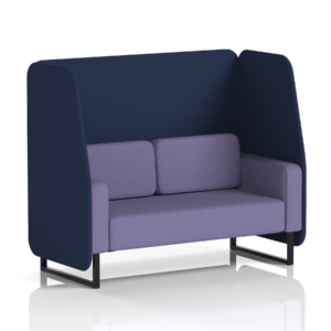 Brixworth Open Booth With Black Legs in Two Tone - Image 51