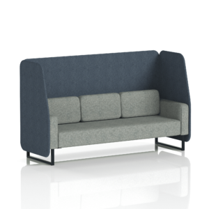 Brixworth Open Booth With Black Legs in Two Tone - Image 64