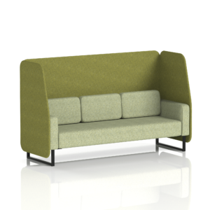 Brixworth Open Booth With Black Legs in Two Tone - Image 65