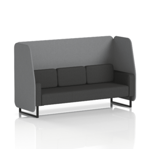 Brixworth Open Booth With Black Legs in Two Tone - Image 84