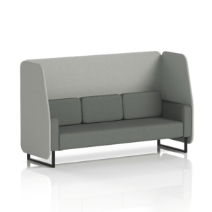 Brixworth Open Booth With Black Legs in Two Tone - Image 88