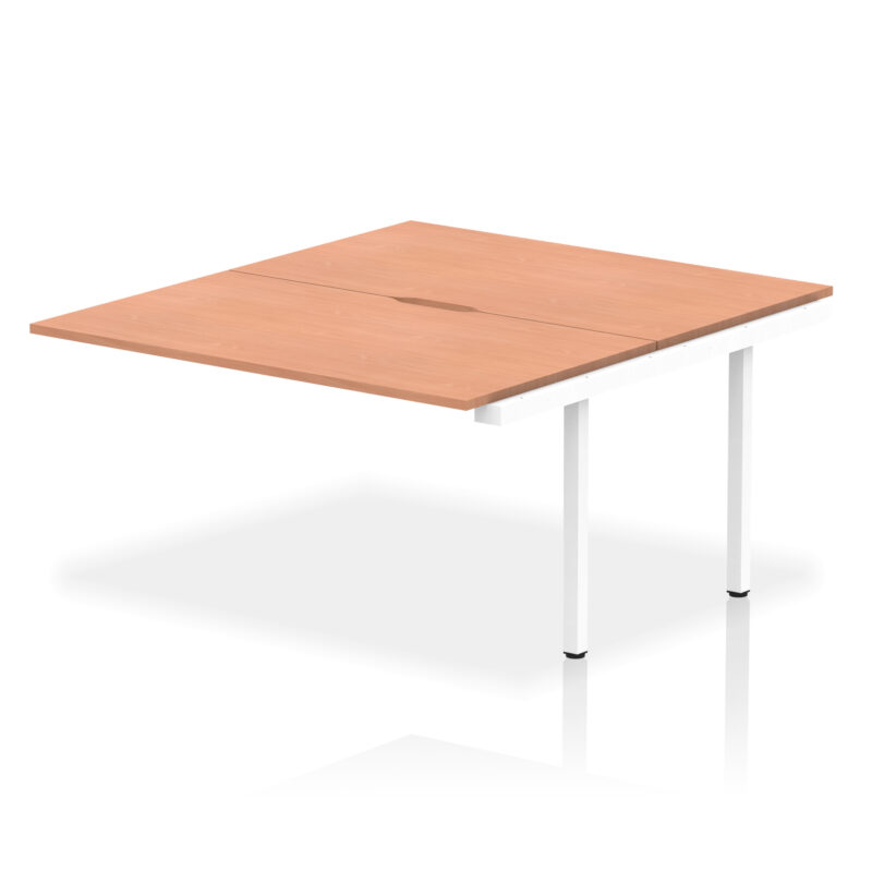 Thrift Plus B2B Bench Desk - 2 Person Extension Kit - Image 14